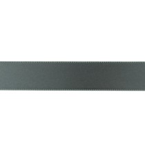 Satinband 25mm dunkelgrau