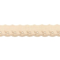 Spitze Blumen sand 42 mm