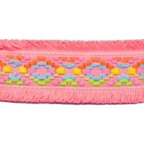 Ibiza Fransenband rosa