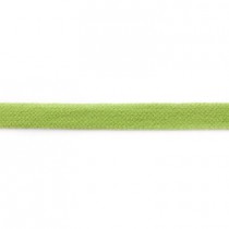 Baumwoll Kordel flach 17 mm hellgrün