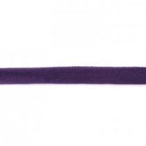 Baumwoll Kordel flach 17 mm lila