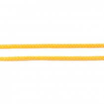 Baumwoll Kordel 8 mm gelb