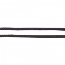 Baumwoll Kordel 8 mm schwarz