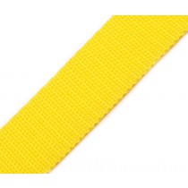 Gurtband 30 mm gelb