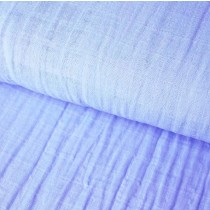 Double gauze himmelblau