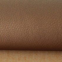 Lederimitat metallic bronze
