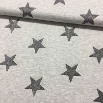 Glitter Star Stretchjersey 