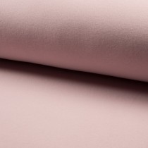 Bio Baumwoll-Fleece altrosa 