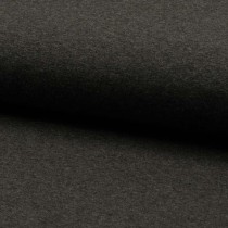 Viskosejersey deluxe anthrazit meliert 