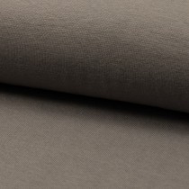 Bündchen glatt taupe