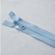 Reißverschluß teilbar 30 cm hellblau
