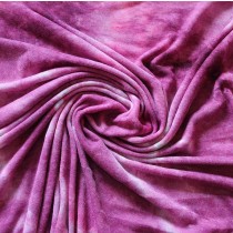 Mesh Strickstoff Batik fuchsia