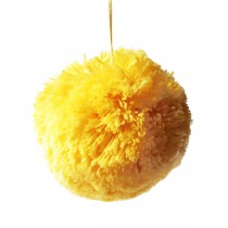 PomPom gelb Bio-Baumwolle