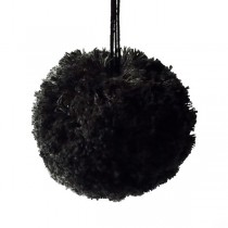 PomPom schwarz Bio-Baumwolle
