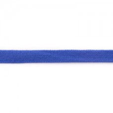 Baumwoll Kordel flach 17 mm royalblau