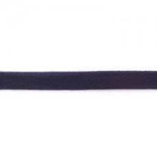 Baumwoll Kordel flach 17 mm dunkelblau