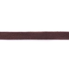 Baumwoll Kordel flach 17 mm braun