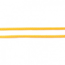 Baumwoll Kordel 8 mm gelb