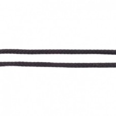 Baumwoll Kordel 8 mm schwarz