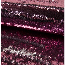Pailletten "Magic" pink-silber 50x60 cm Stück
