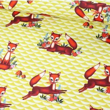 Foxy Baumwolle Webstoff