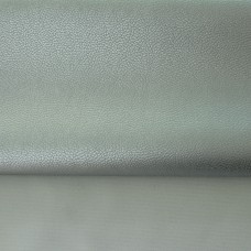 Lederimitat metallic silber 70 x 50 cm