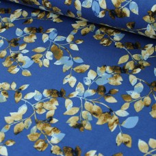 Leaves blau Jersey