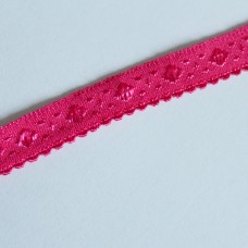Wäschegummi/Einfassband elastisch pink