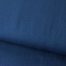 Viskose Webware Krepp dunkelblau 45 cm  Reststück