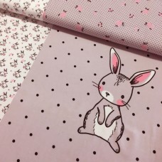 Bunny Love Jersey Panel 