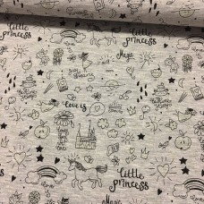 Lilttle Princess - Glow in the dark Stretchjersey 