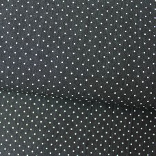 Stretchjeans Dots schwarz