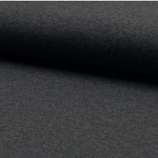 Stretchjersey anthrazit meliert