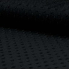Minky Fleece schwarz