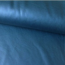 Lederjersey Vintage petrol 2,2 Meter Reststück