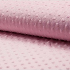 Minky Fleece rosa 75 cm Reststück