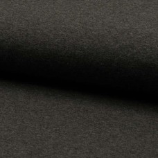 Viskosejersey deluxe anthrazit meliert 